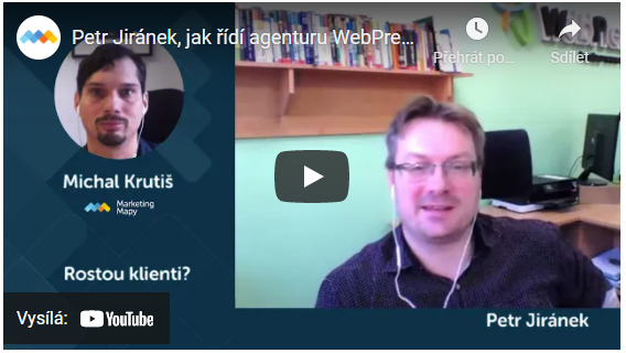 Petr Jiránek: Jak řídí agenturu WebPrezent