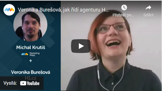 Veronika Burešová: Jak řídí agenturu H1.cz